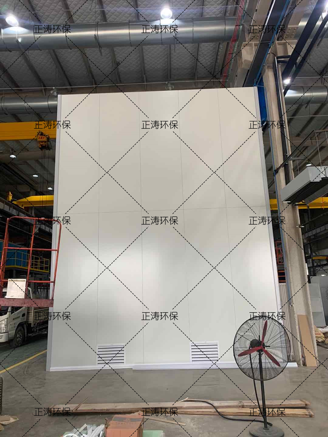 濰坊拋丸機(jī)清理機(jī)噪聲治理工程(圖1) 濰坊拋丸機(jī)清理機(jī)噪聲治理工程(圖1)