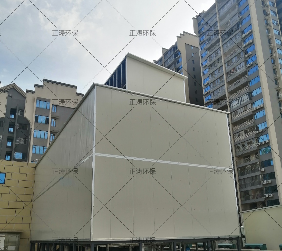 玉林南興廣場冷卻塔噪聲治理工程(圖2) 玉林南興廣場冷卻塔噪聲治理工程(圖2)